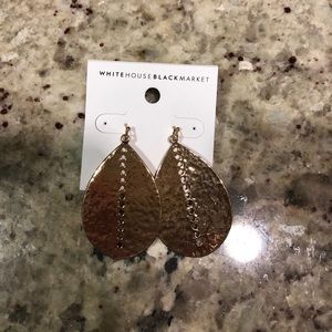 White House black market gold earrings